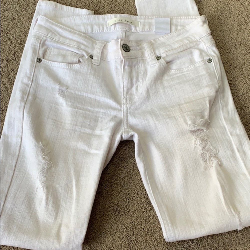 Eunina (Francesca’s) white skinny jeans Sz 25